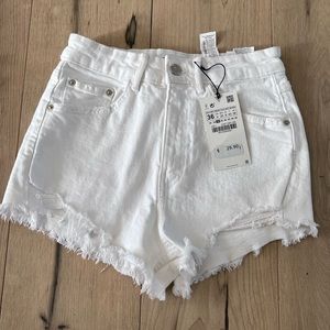 Zara denim shorts